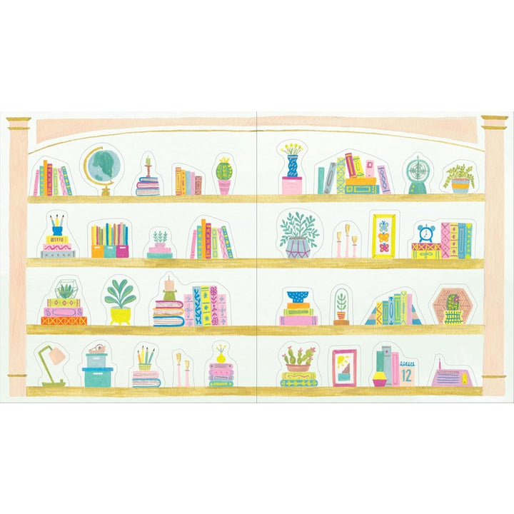 A Book Lover's Sticker Book