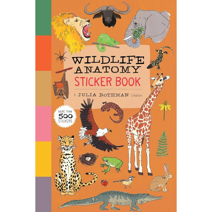 Wildlife Anatomy Sticker Book