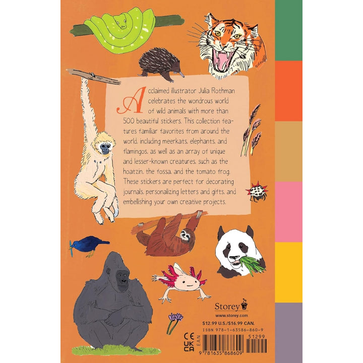 Wildlife Anatomy Sticker Book