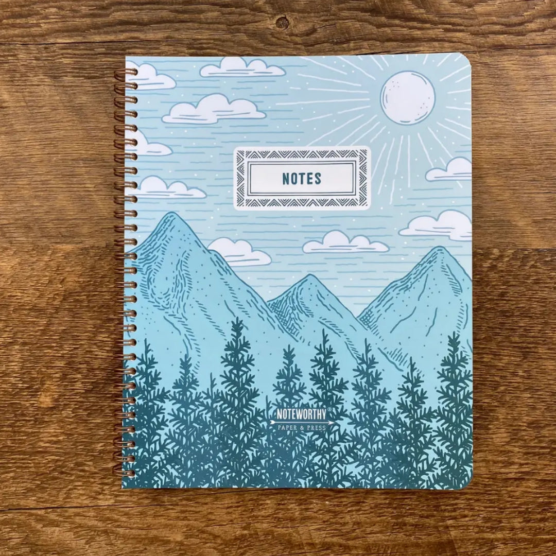 Mountains & Pines Notebook