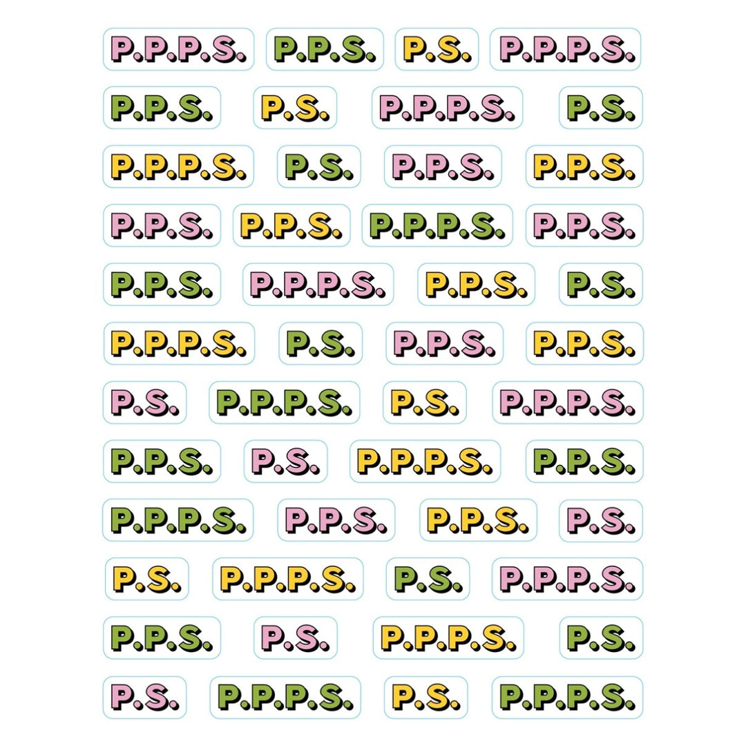 So. Many. Snail Mail Stickers.