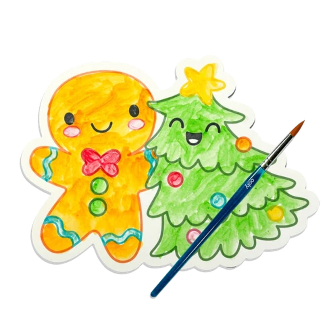 Playful Painters: Easy Watercolor Painting Kit - Merry & Bright