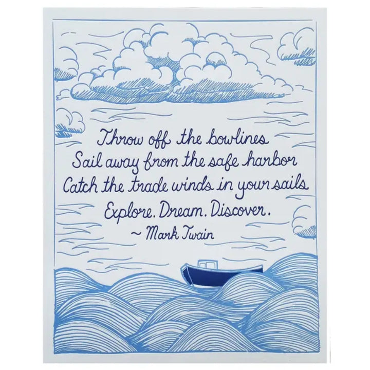 Twain Art Print