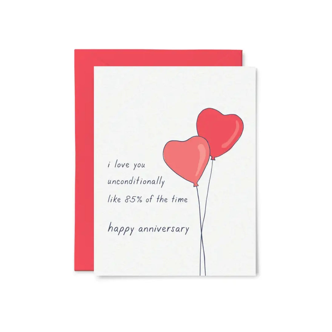 Unconditional Love Anniversary Card
