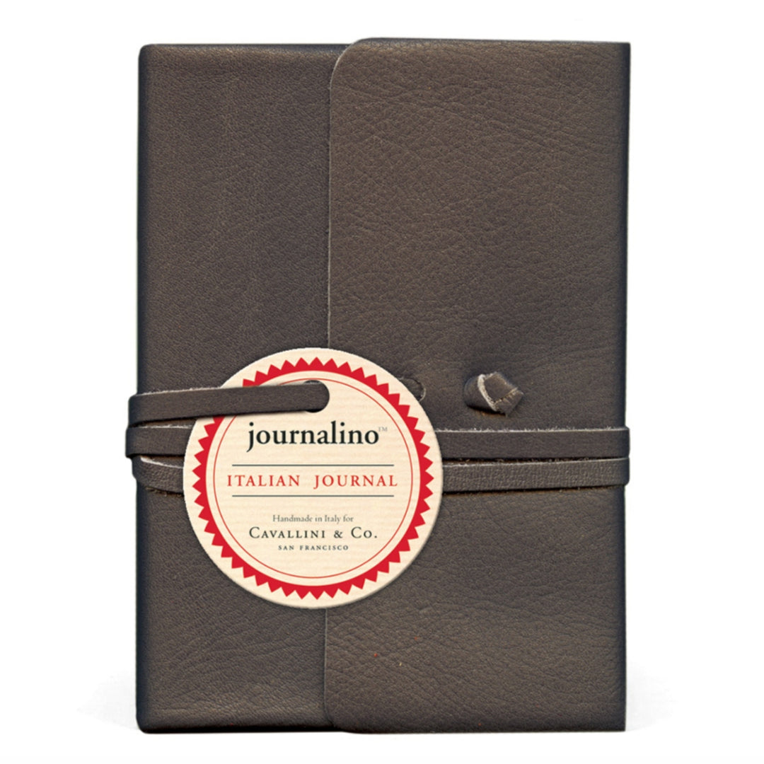 Journalino Leather Journal (Small / Charcoal)