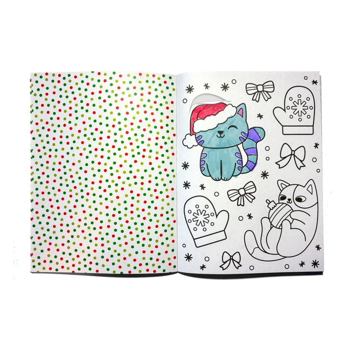 Stickiville Color-In' Sticker Book: Jolly Cheer Doodles