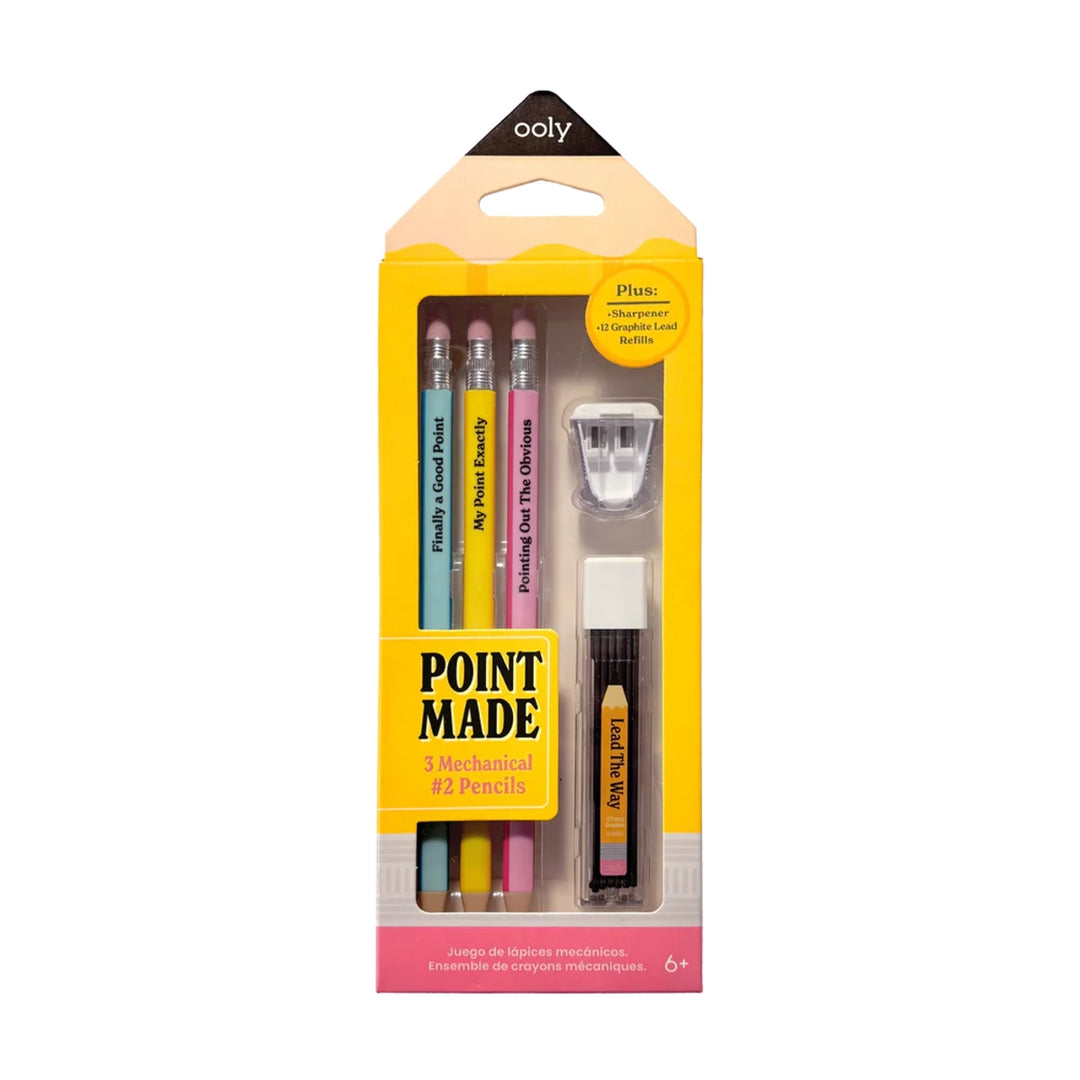 Point Made Mechanical Graphite Pencils (Set of 3)