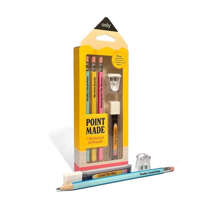 Point Made Mechanical Graphite Pencils (Set of 3)