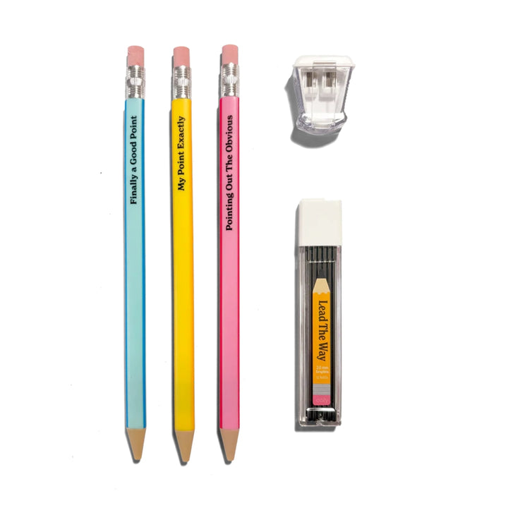 Point Made Mechanical Graphite Pencils (Set of 3)