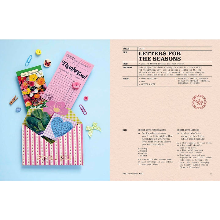 The Art of Snail Mail: 20 Mail Art Projects for Crafting Connection