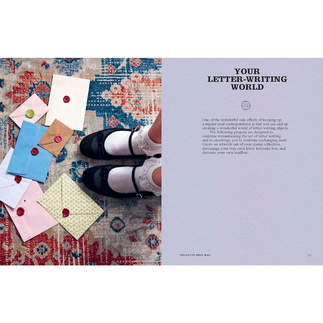 The Art of Snail Mail: 20 Mail Art Projects for Crafting Connection