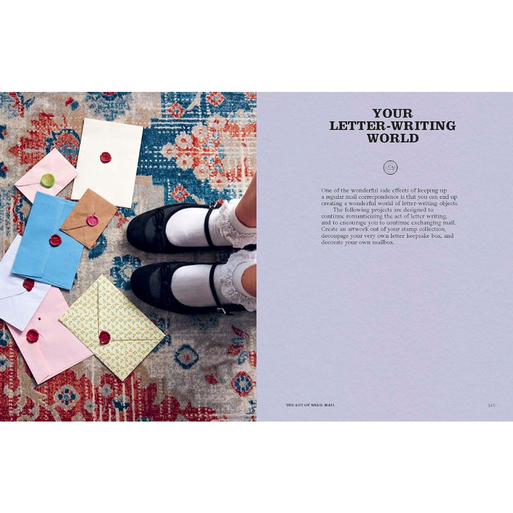 The Art of Snail Mail: 20 Mail Art Projects for Crafting Connection