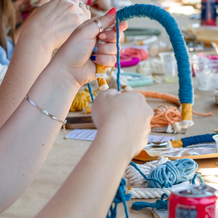 DIY Macrame Rainbow Kits