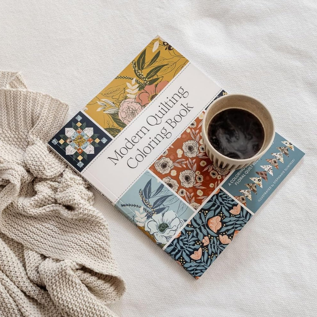 Modern Quilting Coloring Book