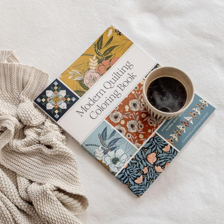Modern Quilting Coloring Book