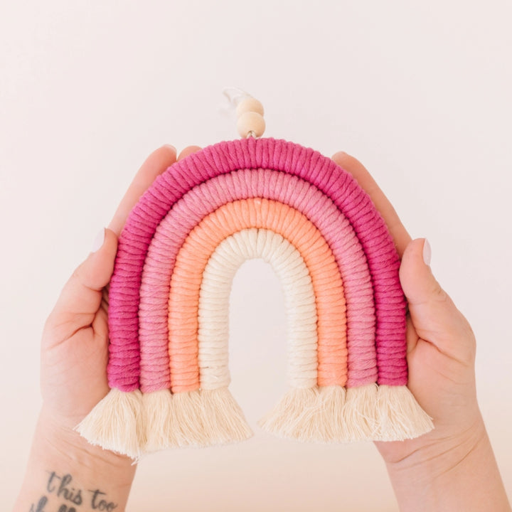 DIY Macrame Rainbow Kits