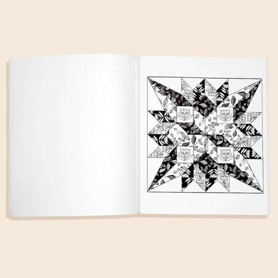 Modern Quilting Coloring Book