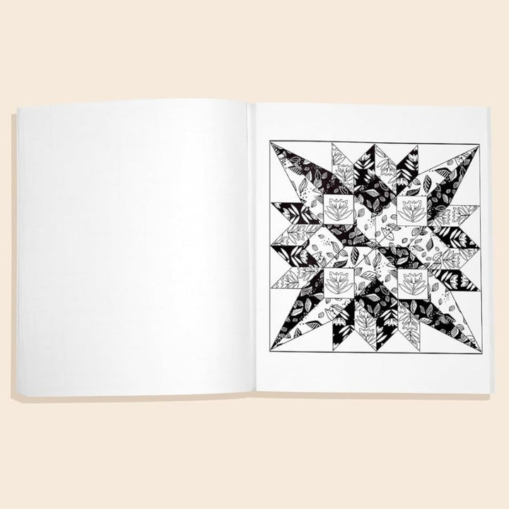 Modern Quilting Coloring Book