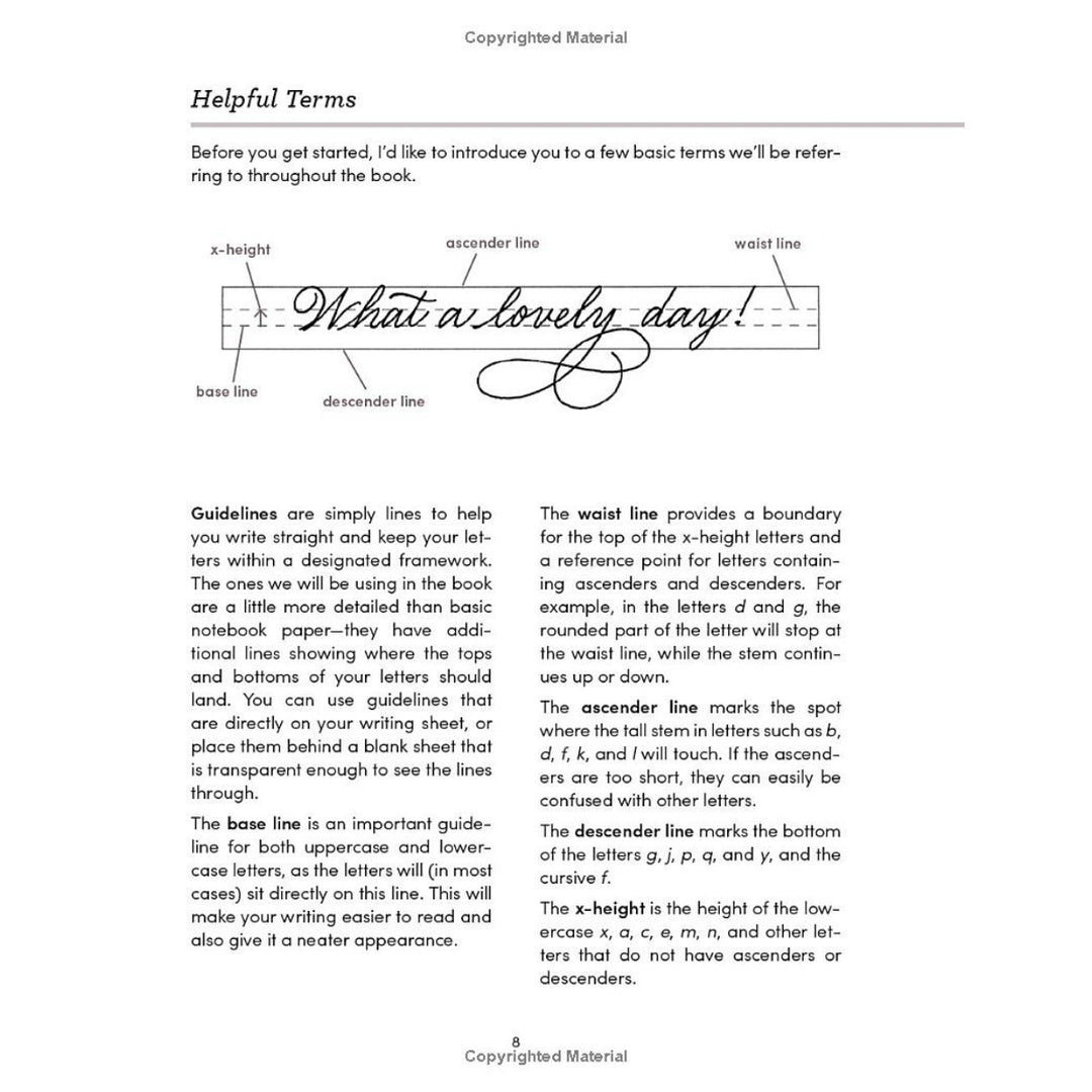 Lost Art of Handwriting Workbook