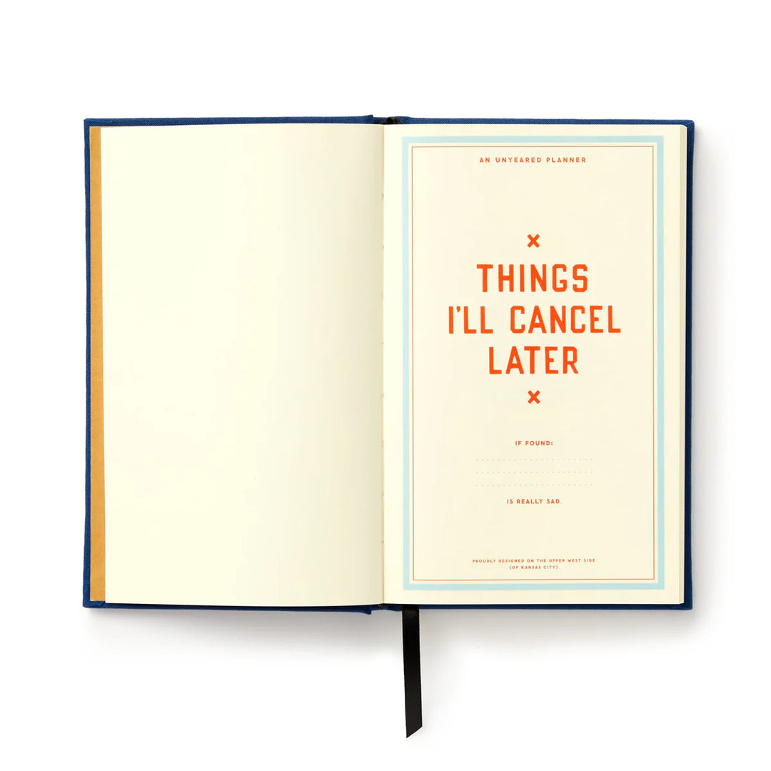 Things I'll Cancel Later Undated Mini Planner