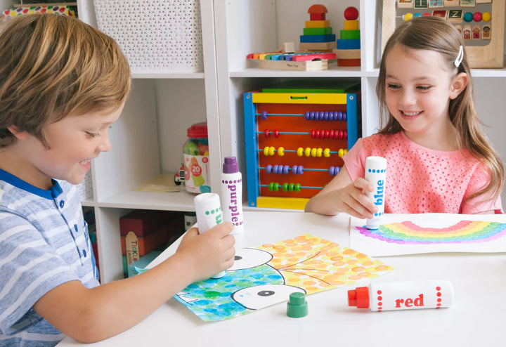 Dot Markers - Rainbow (6 Pack)