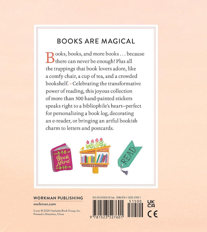 A Book Lover's Sticker Book