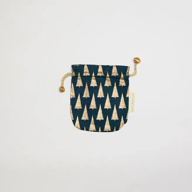 Fabric Gift Bag - Forest Trees