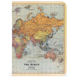 Mini Notebooks - Vintage Map