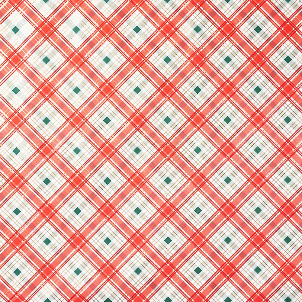 Christmas Tartan Roll