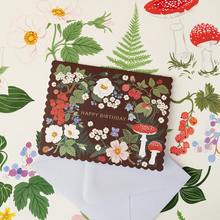 Woodland Birthday Card