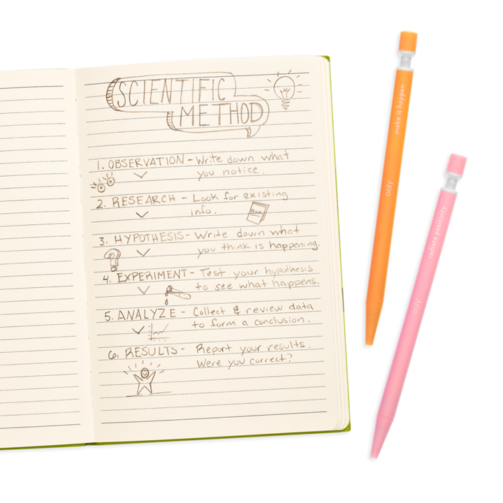 Noted! Graphite Mechanical Pencils (Set of 6)
