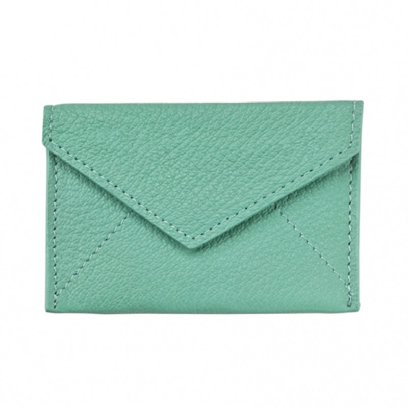 Mini Envelope/Business Card Holder - Robin's Egg Blue