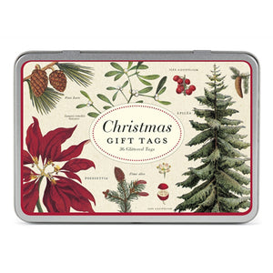 Christmas Botanica Gift Tags (Set of 36)