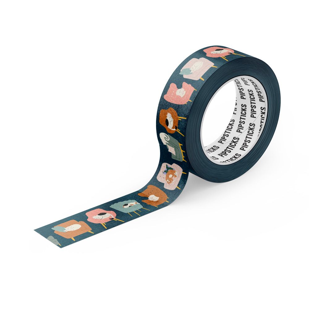 Catnap Purrs Washi Tape