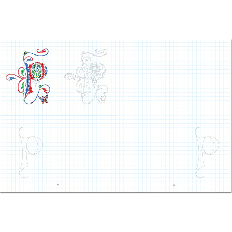 Illuminated Letters Sketchbook