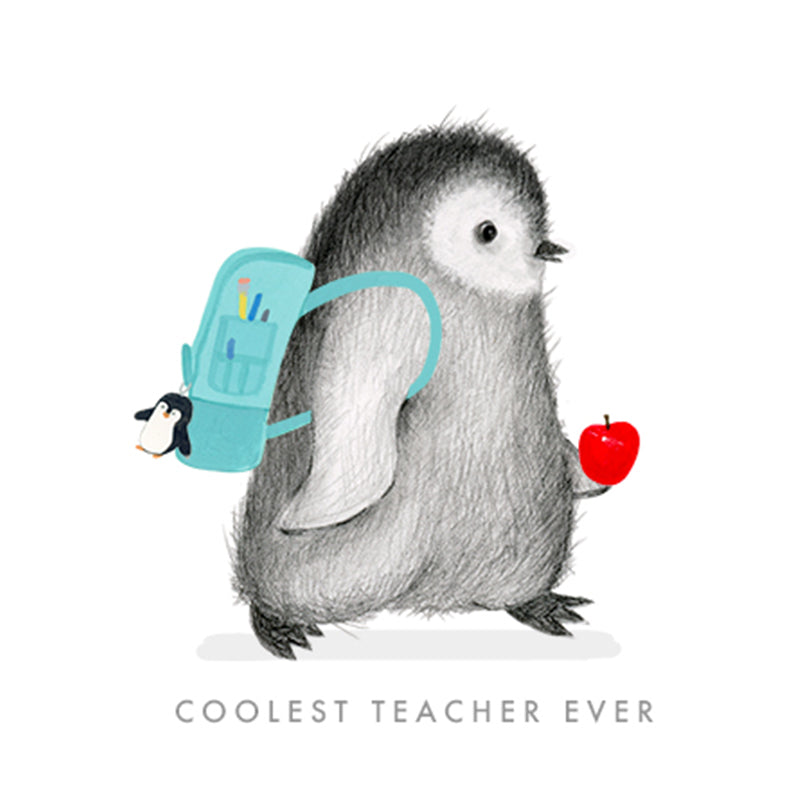 Coolest Teacher Card