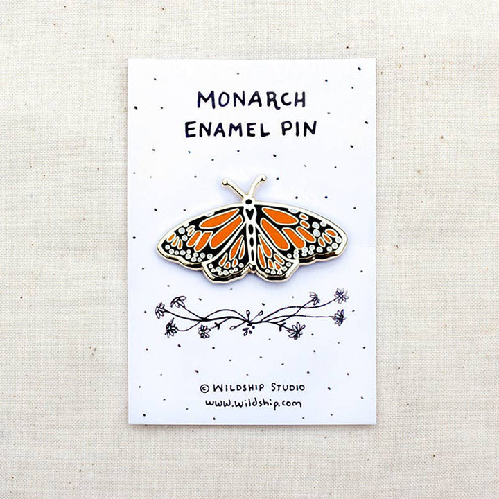 Monarch Butterfly Enamel Pin