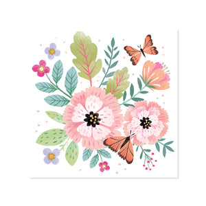 Floral Envelope Treasures Pop-up Card