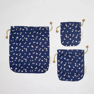 Fabric Gift Bag - Midnight Stars