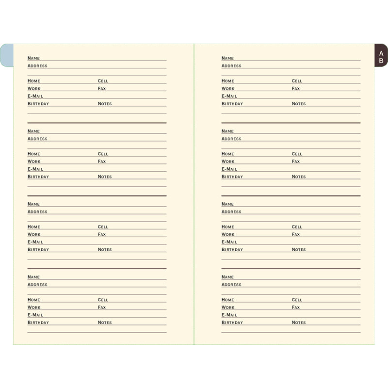 Butterflies Address Book - Small