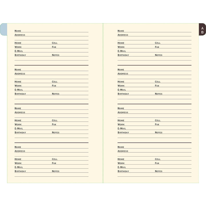 Butterflies Address Book - Small