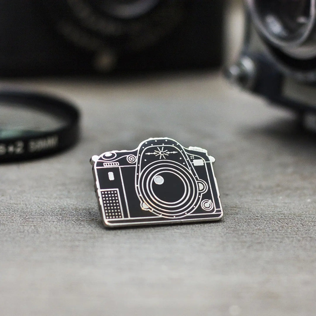DSLR Camera Enamel Pin