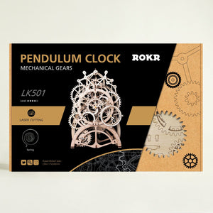 Mechanical Windup: Pendulum Clock DIY Puzzle