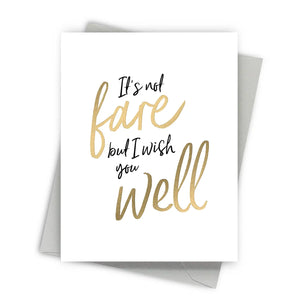 Farewell Wishes Card