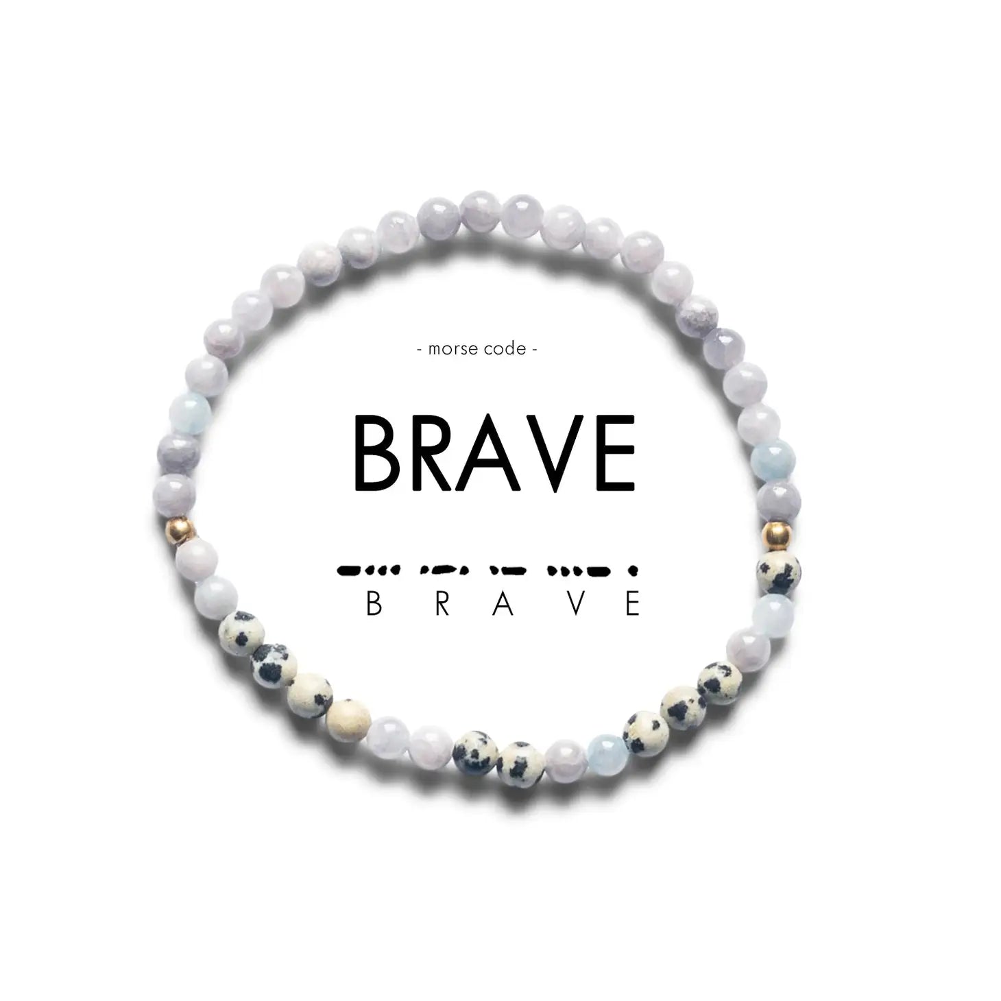 Morse Code Bracelet - Brave