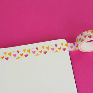 Heart Pattern Washi Tape