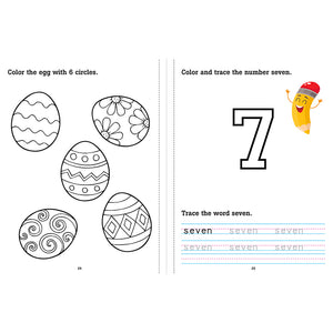 Preschool Math Workbook
