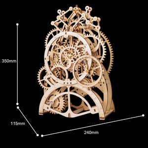 Mechanical Windup: Pendulum Clock DIY Puzzle