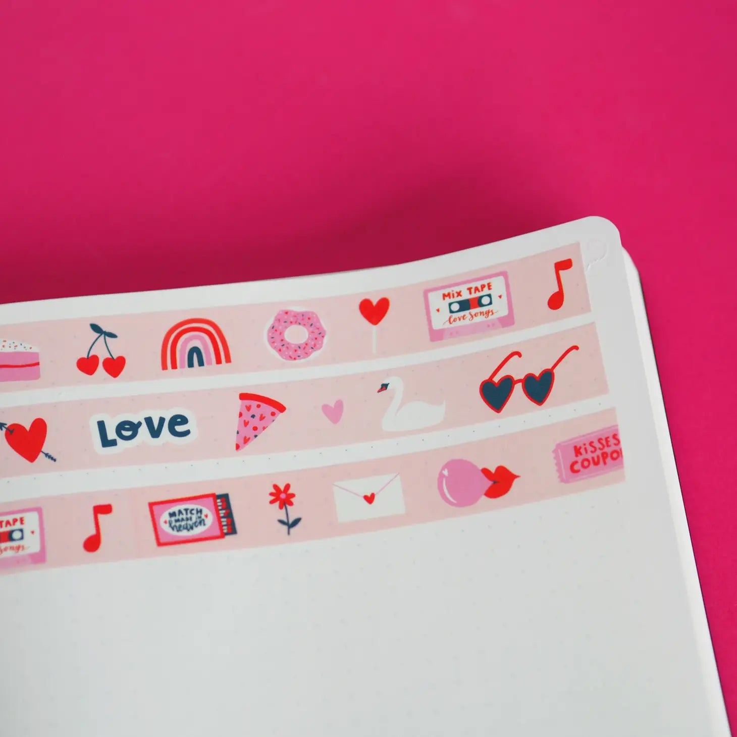 Valentine Love Washi Tape – Hitchcock Paper Co.