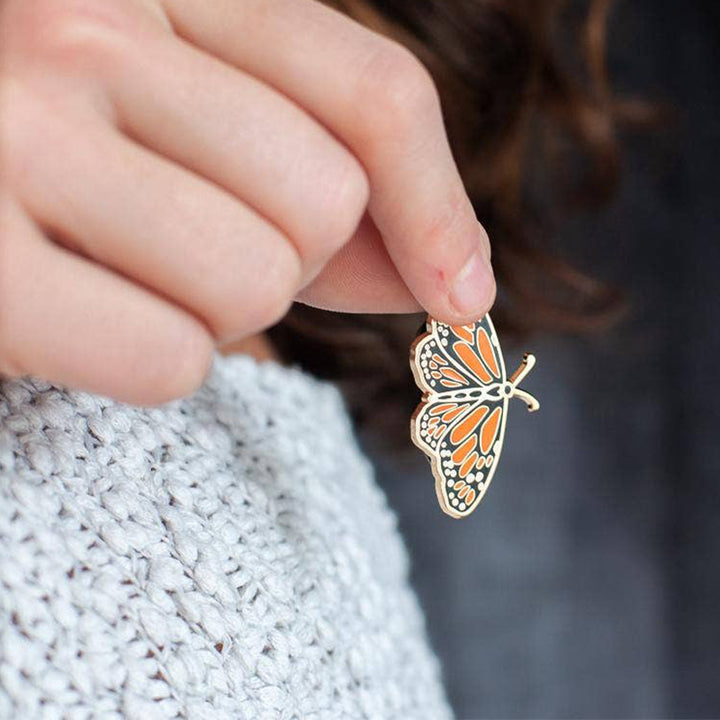 Monarch Butterfly Enamel Pin